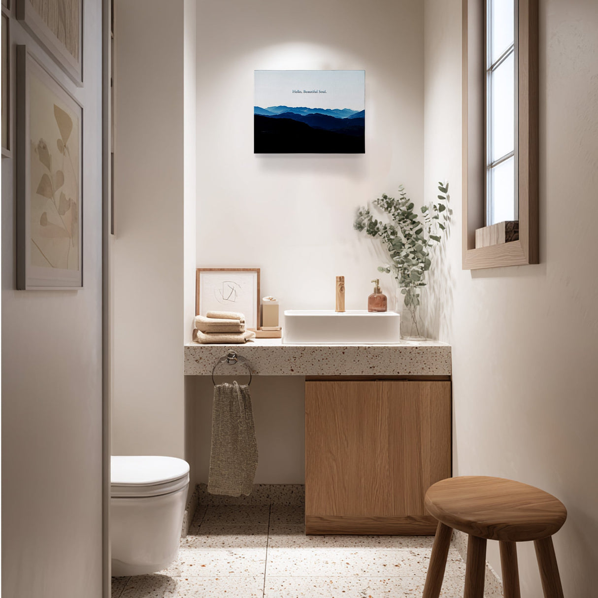 自分自身をやさしく迎えるため | めざめの青 ― Hello, Beautiful Soul.