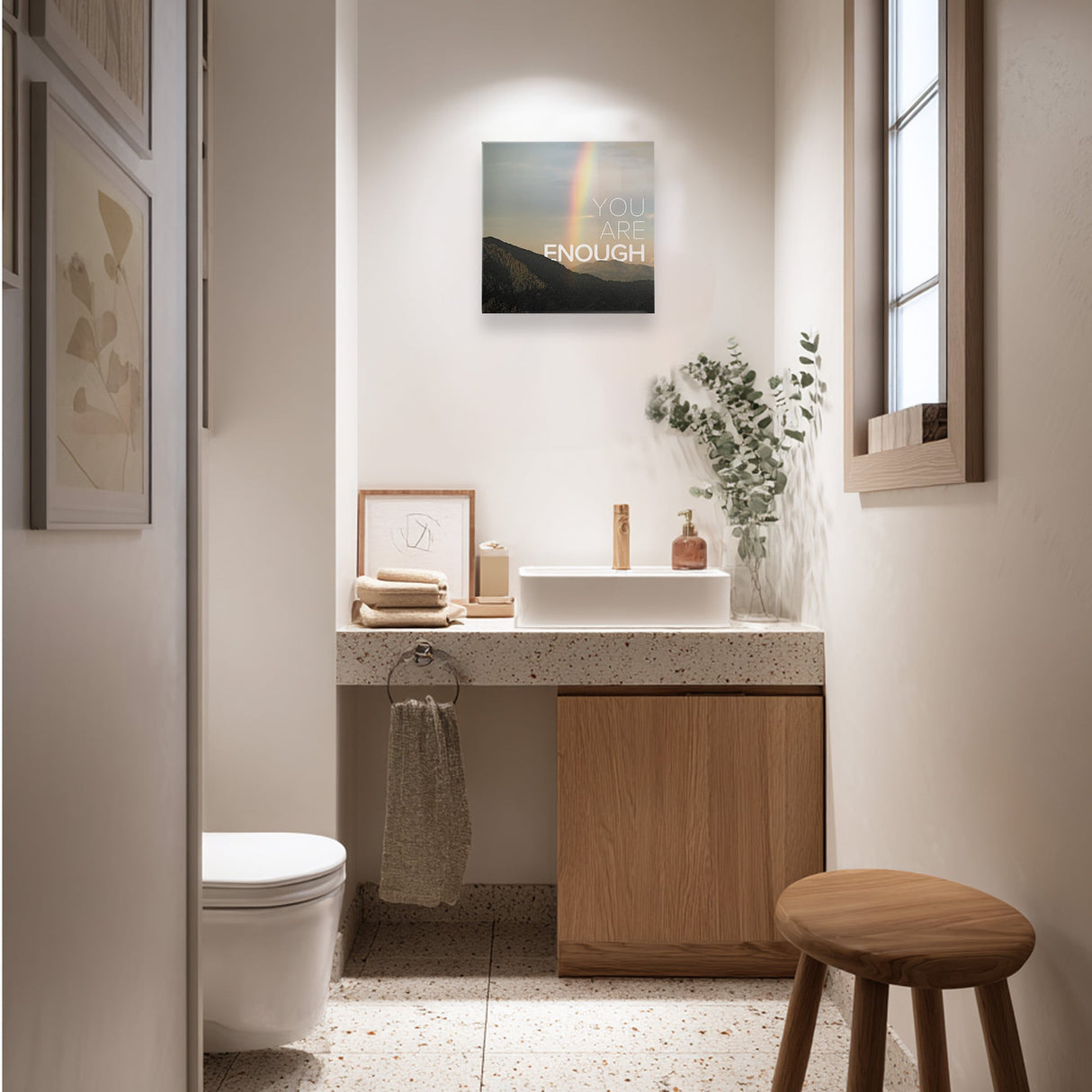 自然の力と心に寄り添う一言|― You are enough.