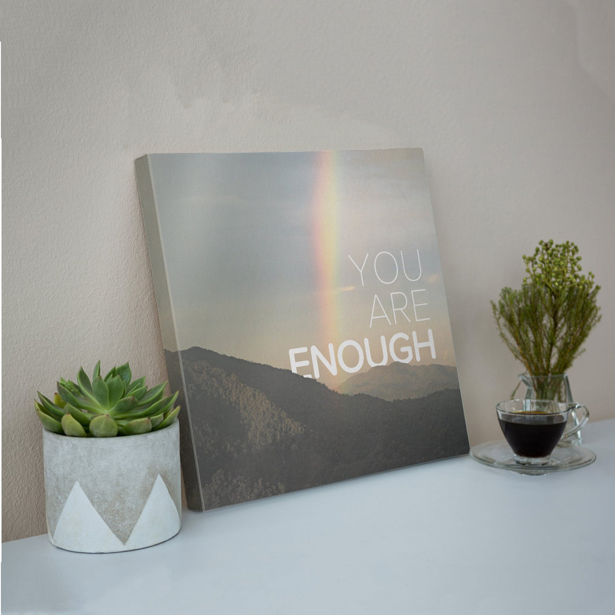 自然の力と心に寄り添う一言|― You are enough.