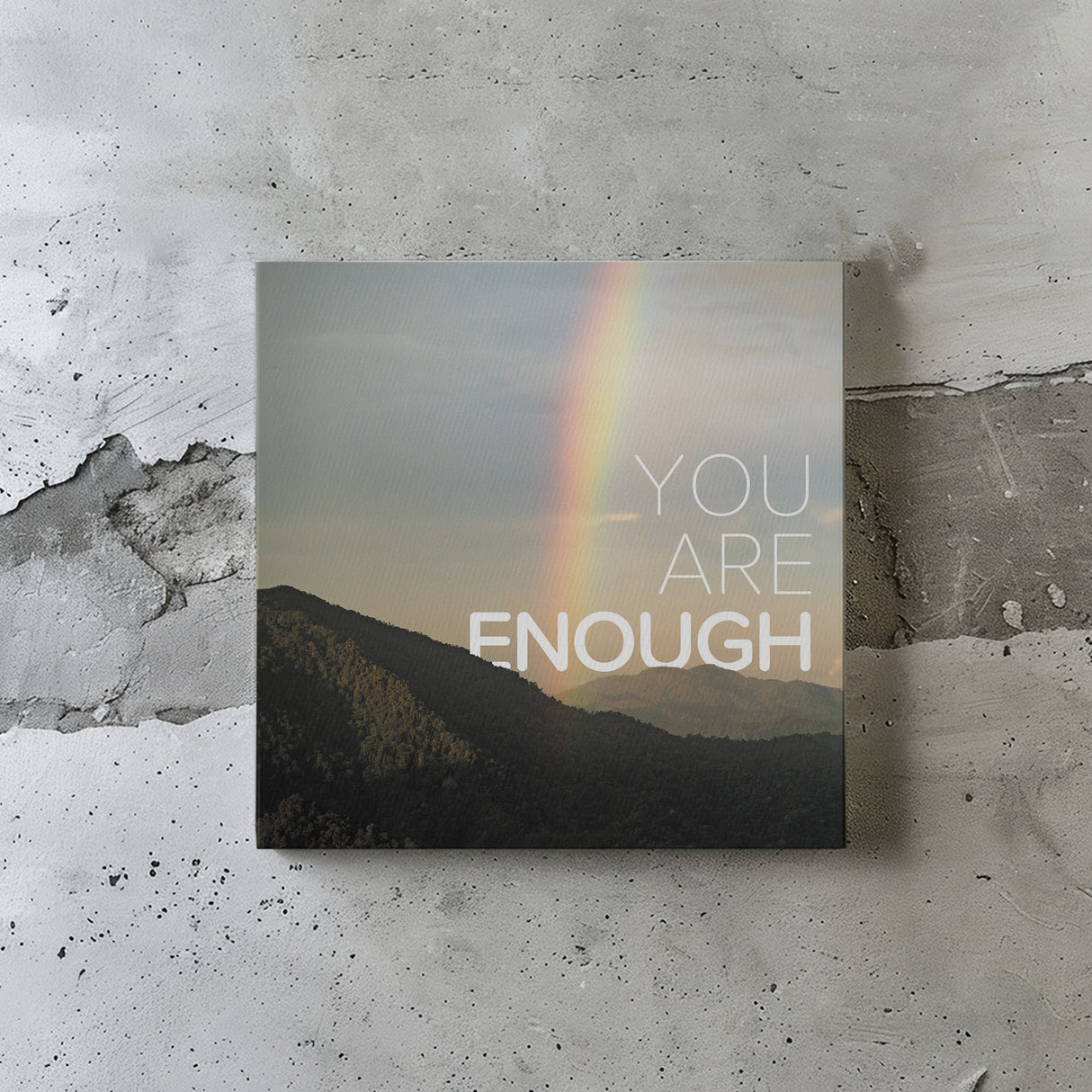 自然の力と心に寄り添う一言|― You are enough.