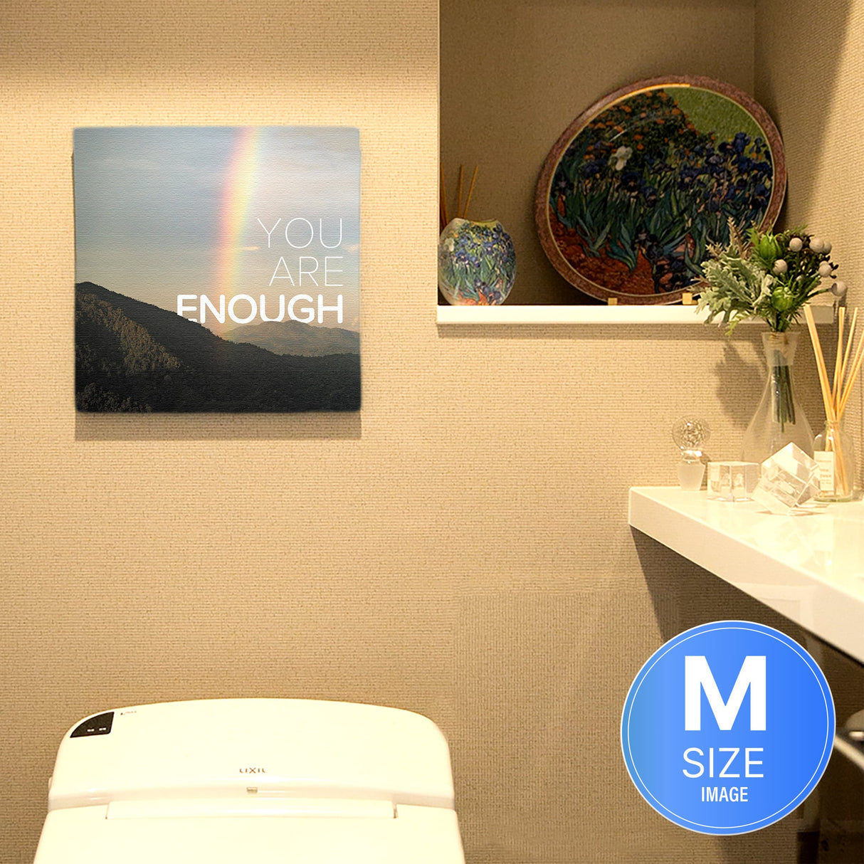 自然の力と心に寄り添う一言|― You are enough.