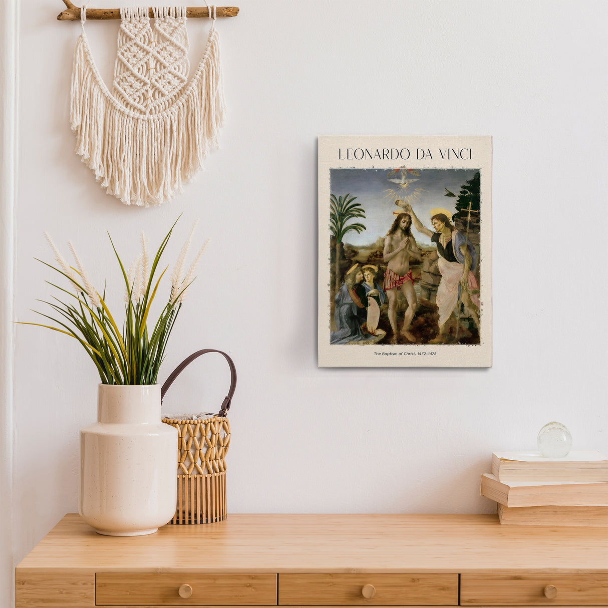 レオナルド・ダ・ヴィンチ アートパネル/キャンバスボード DAVI-2404-01