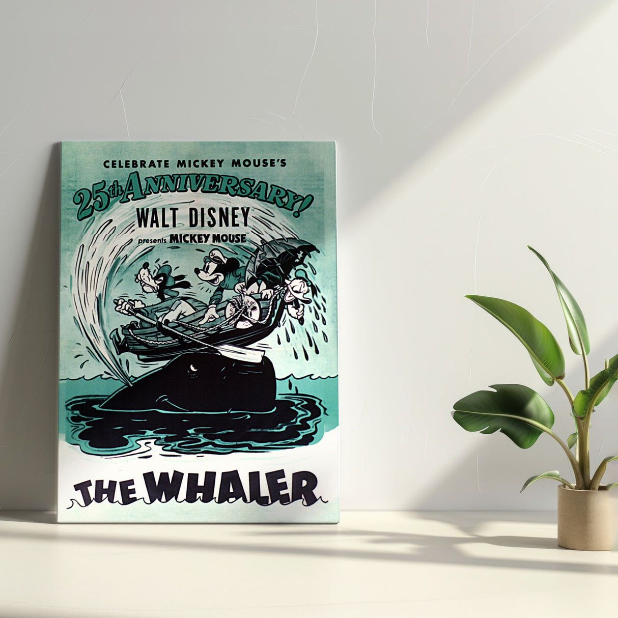ミッキー アートパネル「THE WHALER」