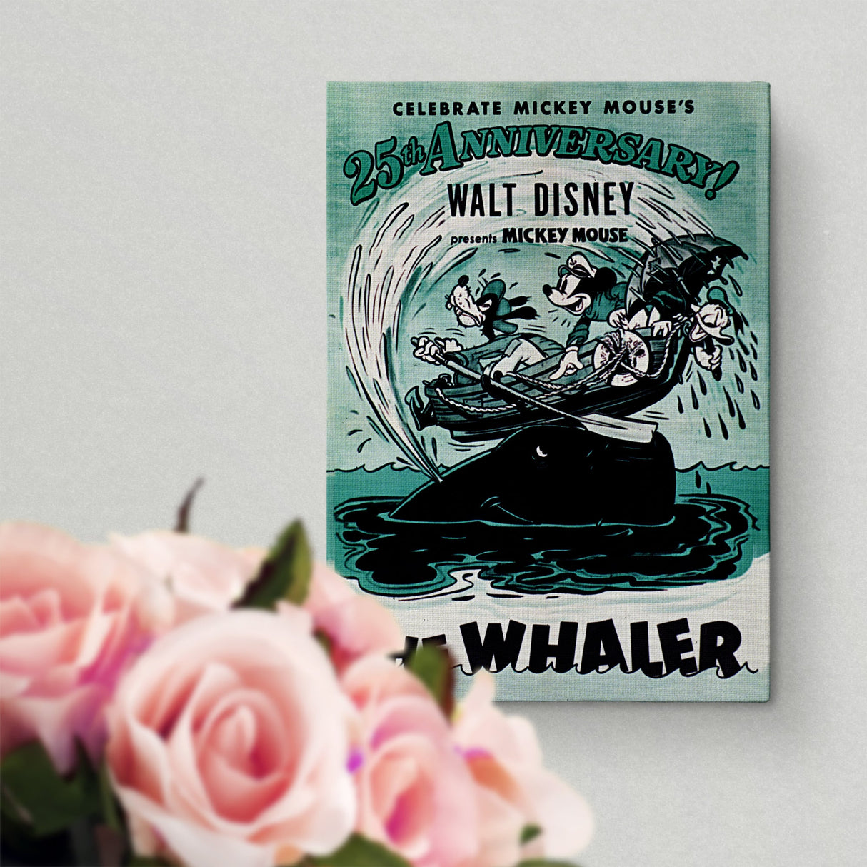 ミッキー アートパネル「THE WHALER」