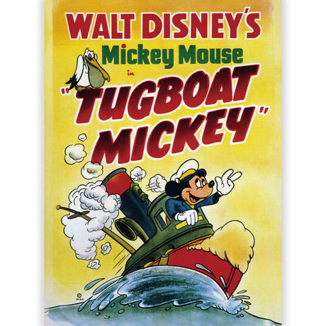 Tugboat Mickey アートパネル【クラシックポスター】