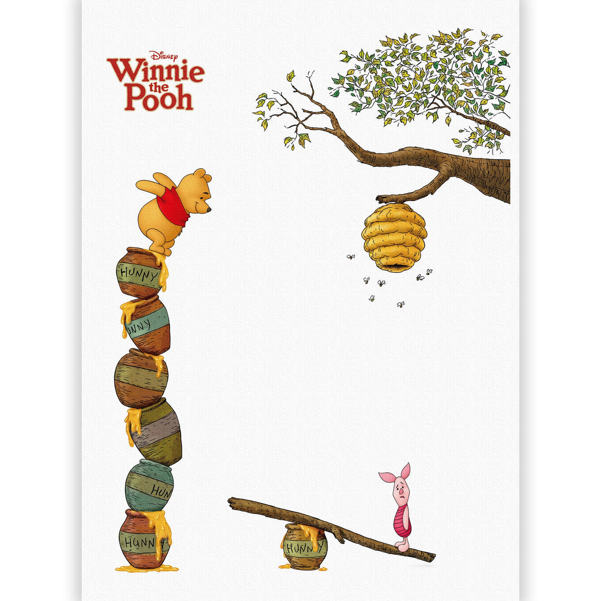 Mickey Mouse wall decor interior goods art panel canvas Disney two-tone dsny-2307-07