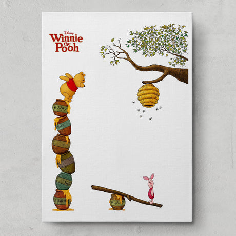 Mickey Mouse wall decor interior goods art panel canvas Disney two-tone dsny-2307-07