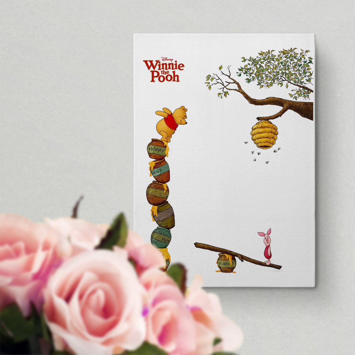 Mickey Mouse wall decor interior goods art panel canvas Disney two-tone dsny-2307-07