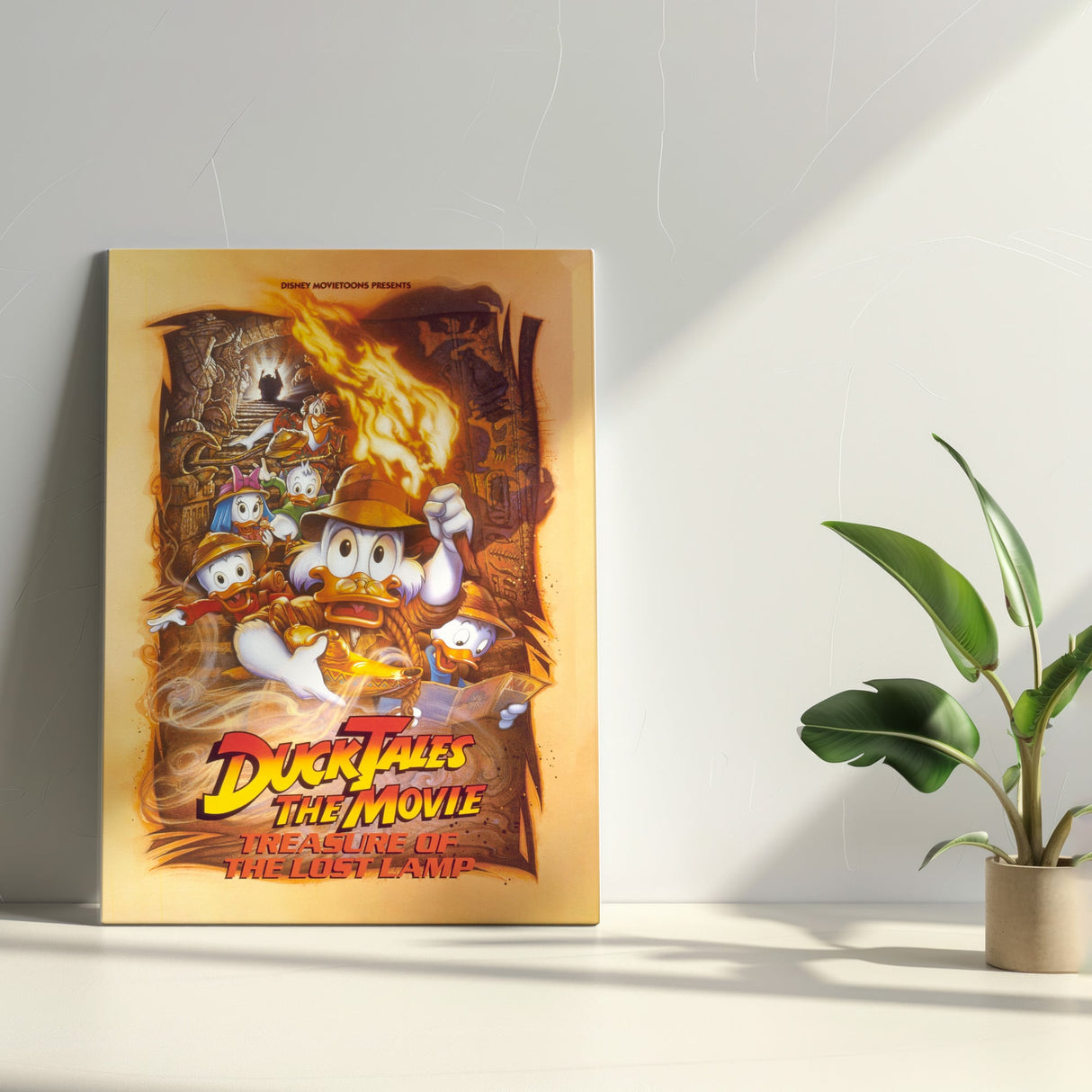 【クラシックポスター】ドナルドと仲間たちの冒険アートパネル