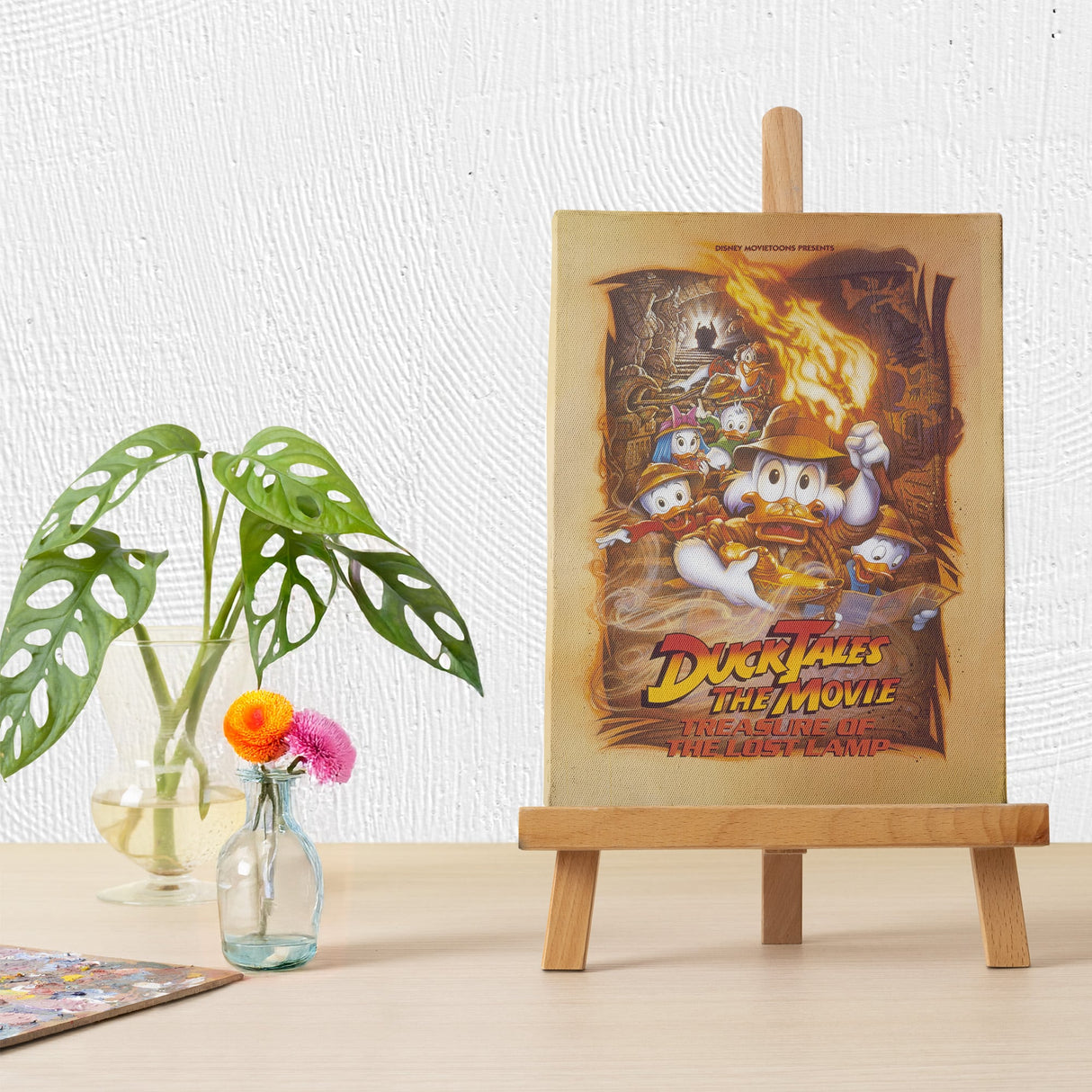 【クラシックポスター】ドナルドと仲間たちの冒険アートパネル