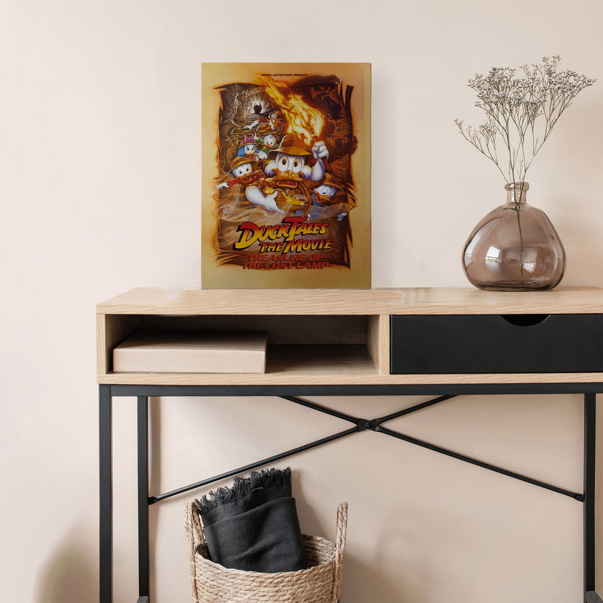 【クラシックポスター】ドナルドと仲間たちの冒険アートパネル