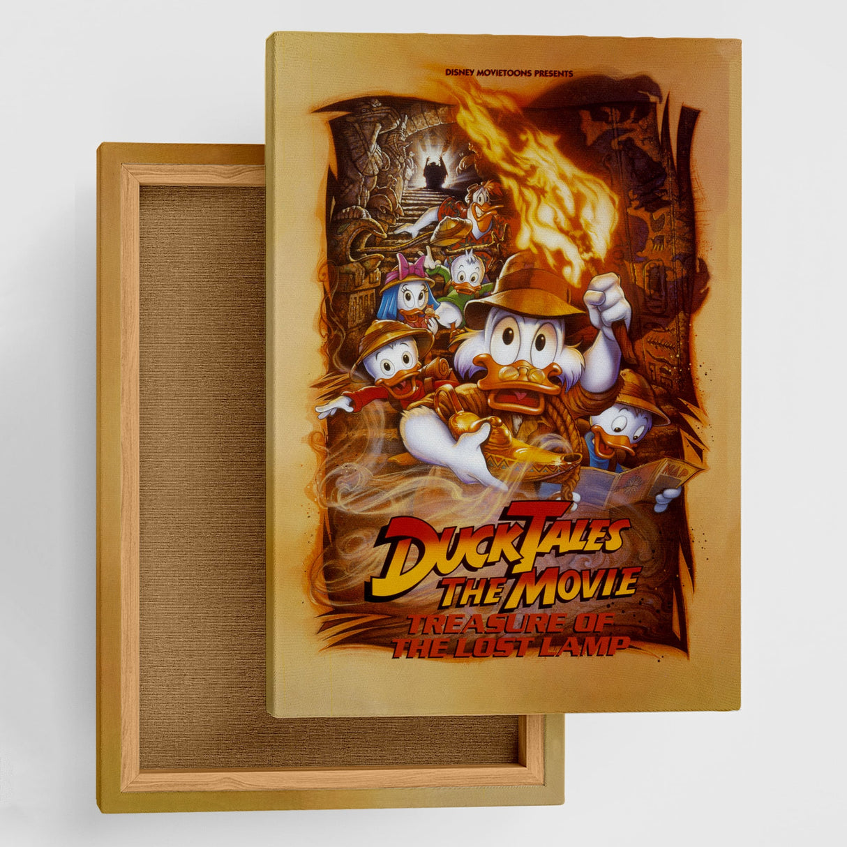 【クラシックポスター】ドナルドと仲間たちの冒険アートパネル