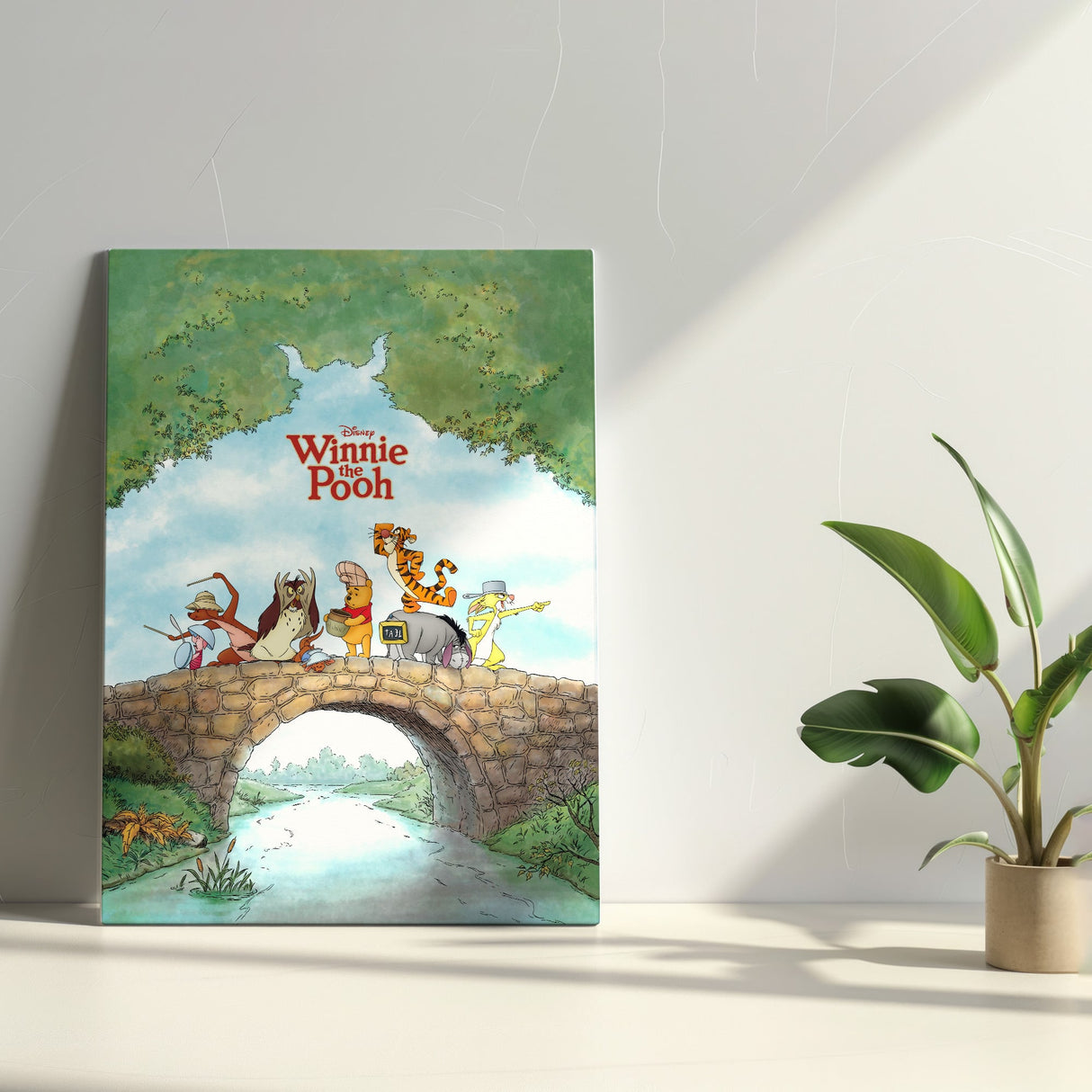 Mickey Mouse wall decor interior goods art panel canvas Disney two-tone dsny-2307-07