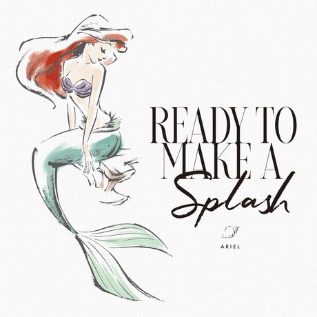 Ready to Make a Splash – アリエルのアートパネル