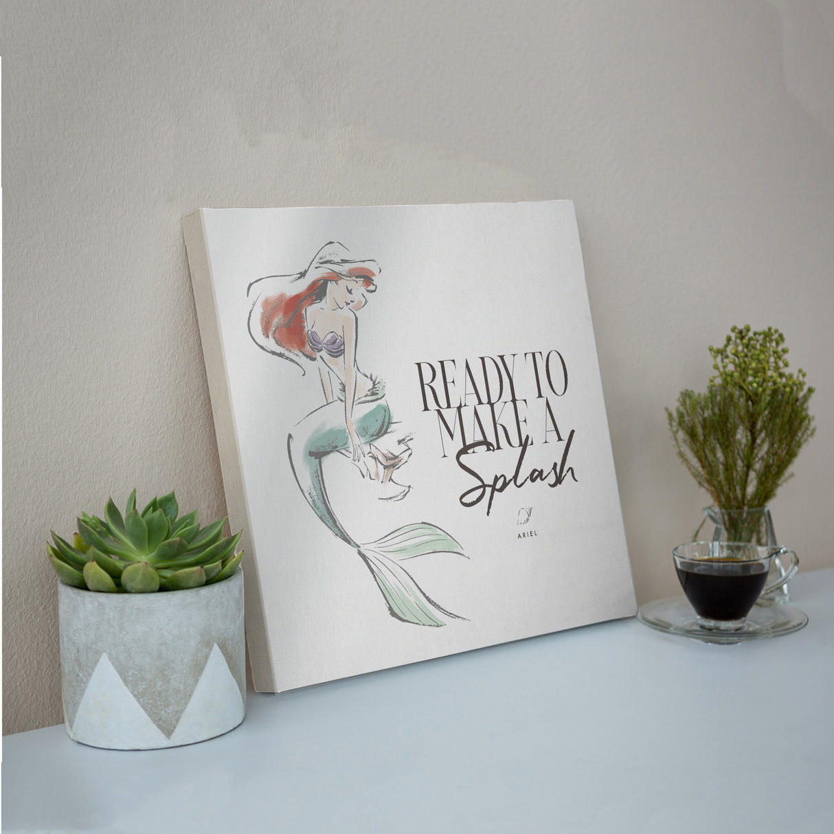 Ready to Make a Splash – アリエルのアートパネル
