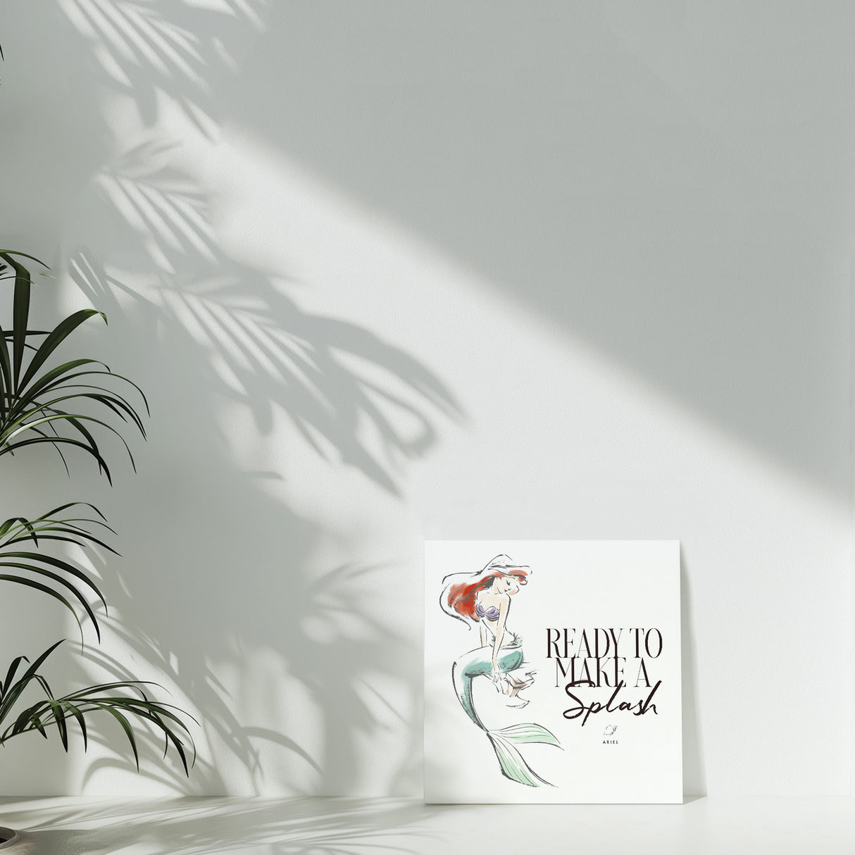 Ready to Make a Splash – アリエルのアートパネル