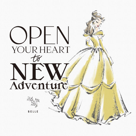 心を開いて、新しい冒険へ ― ベルのアートパネル