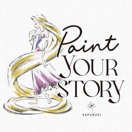 Paint Your Story – ラプンツェルのアートパネル