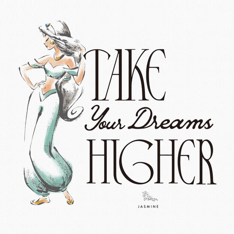Take Your Dreams Higher – ジャスミンのアートパネル