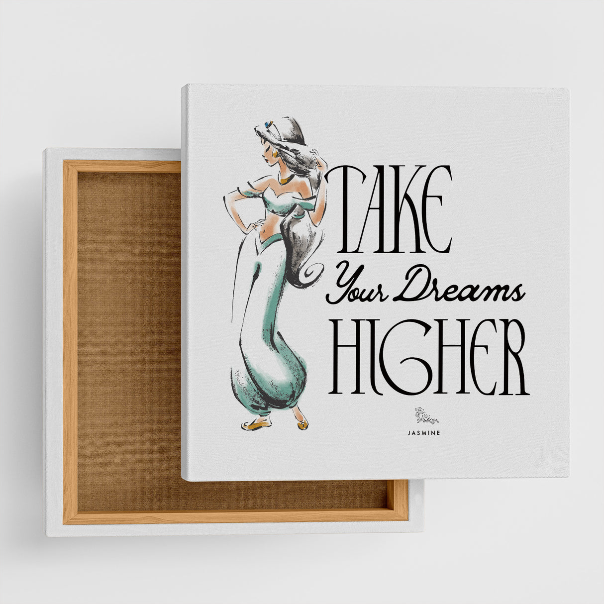 Take Your Dreams Higher – ジャスミンのアートパネル