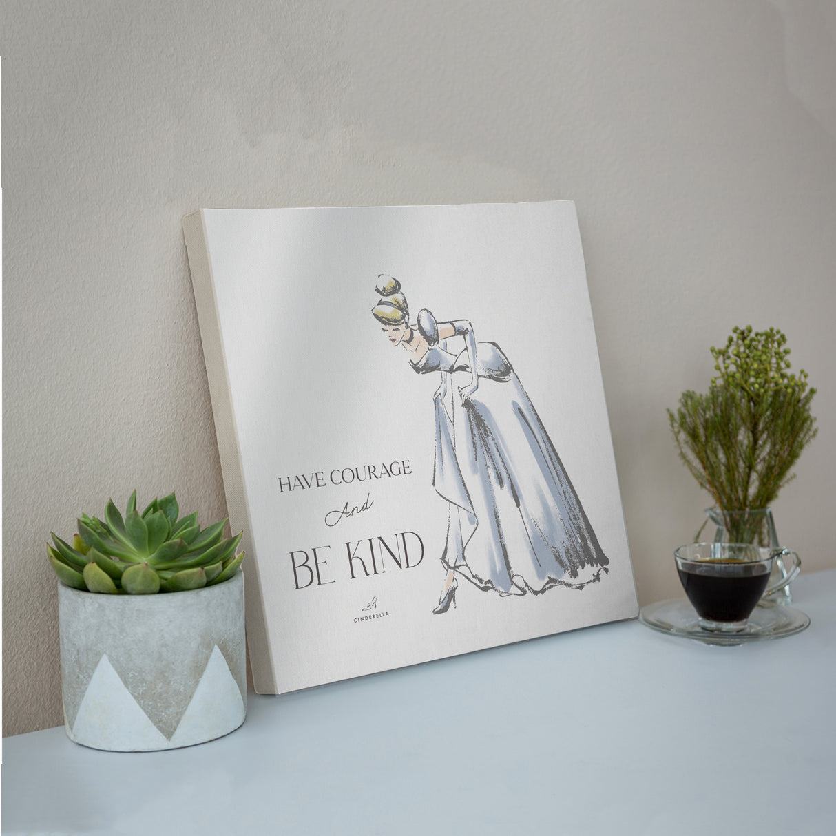 Mickey Mouse wall decor interior goods art panel canvas Disney two-tone dsny-2307-07