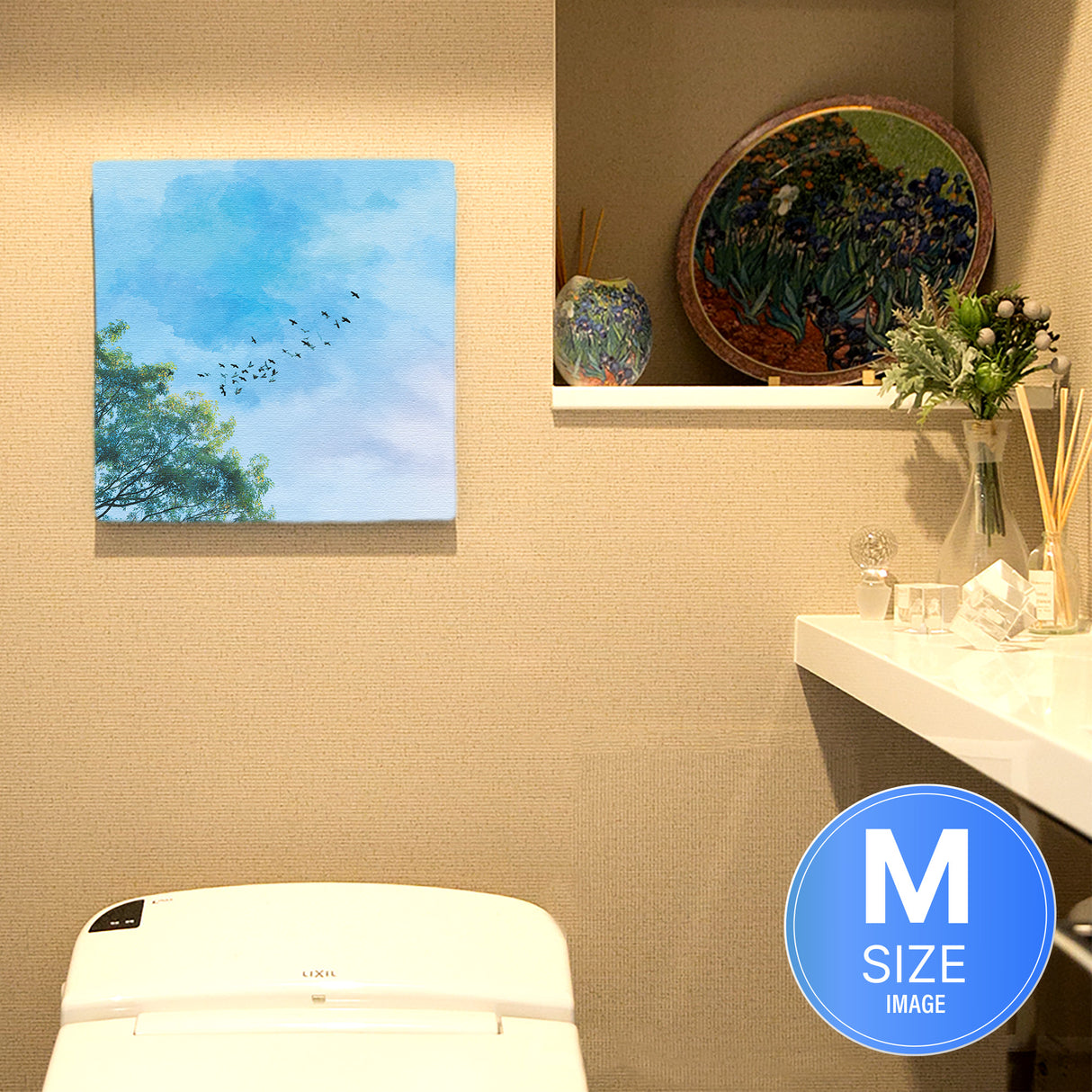 Malibu wall art interior goods art panel canvas popa-1803-021