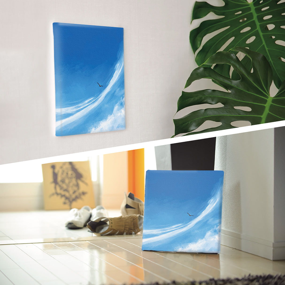 Malibu wall art interior goods art panel canvas popa-1803-021