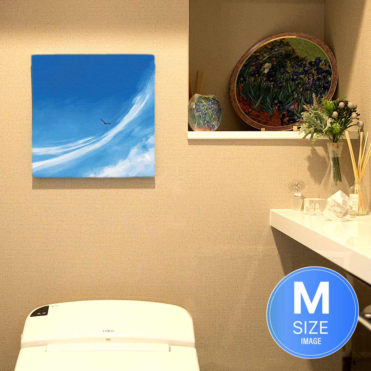 Malibu wall art interior goods art panel canvas popa-1803-021