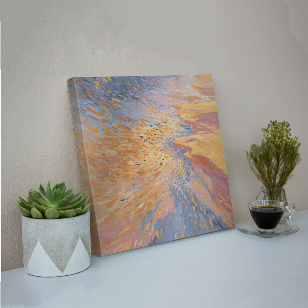 Malibu wall art interior goods art panel canvas popa-1803-021