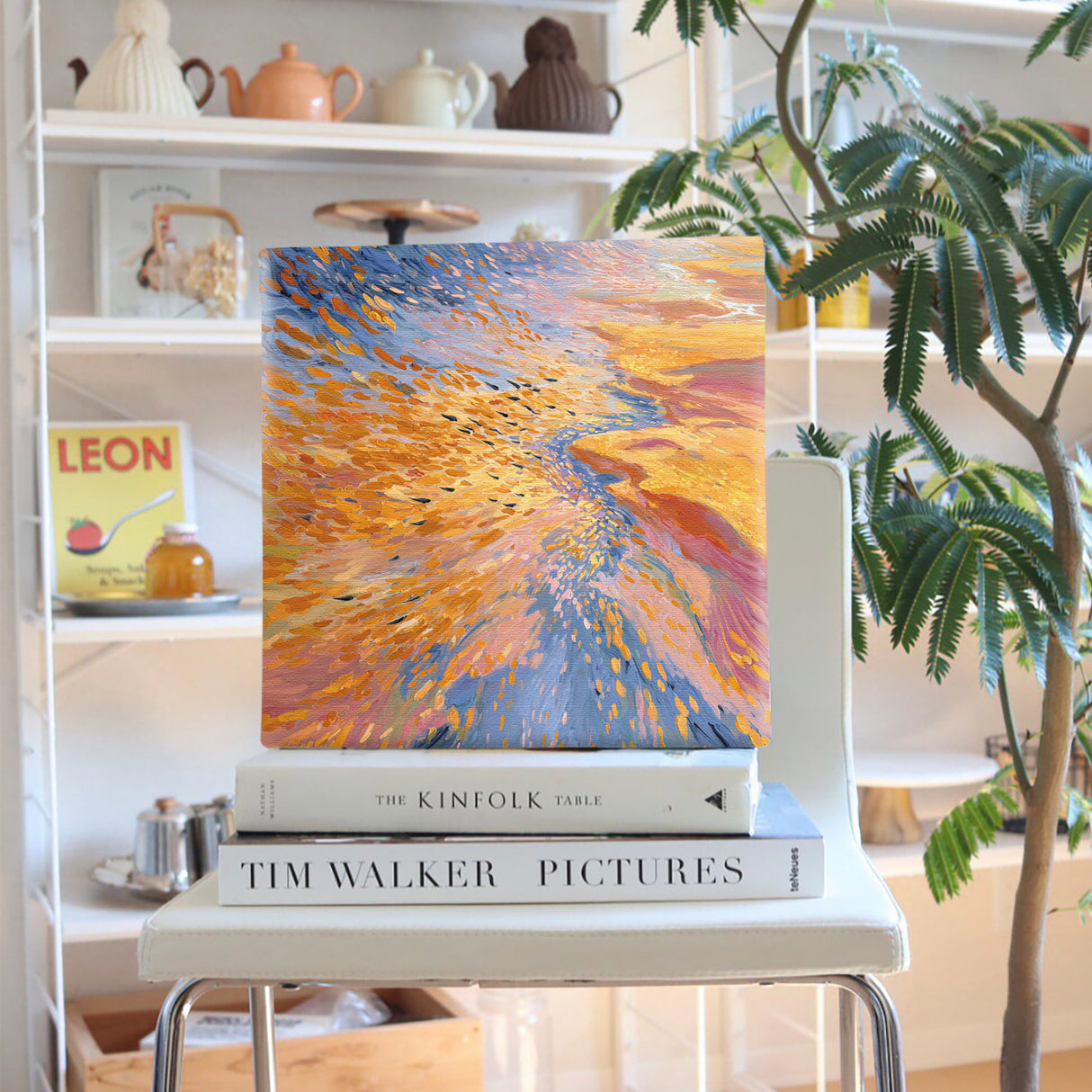 Malibu wall art interior goods art panel canvas popa-1803-021