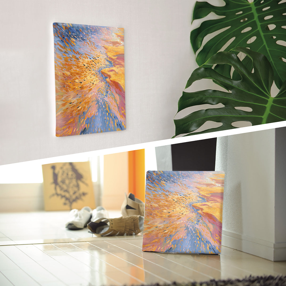 Malibu wall art interior goods art panel canvas popa-1803-021