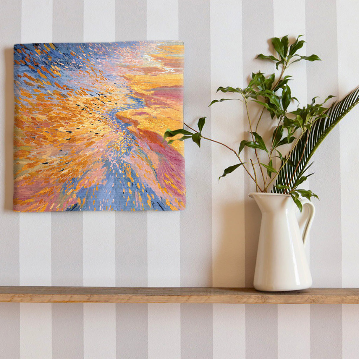 Malibu wall art interior goods art panel canvas popa-1803-021