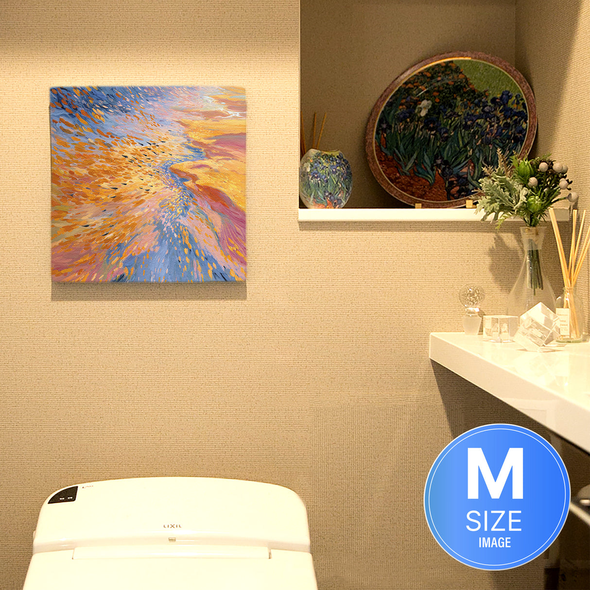 Malibu wall art interior goods art panel canvas popa-1803-021