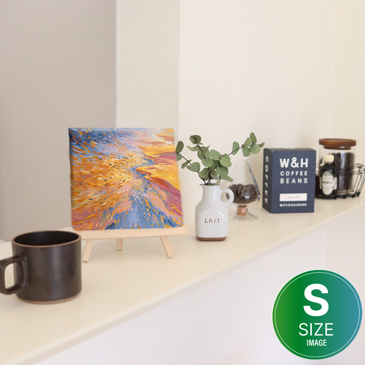 Malibu wall art interior goods art panel canvas popa-1803-021