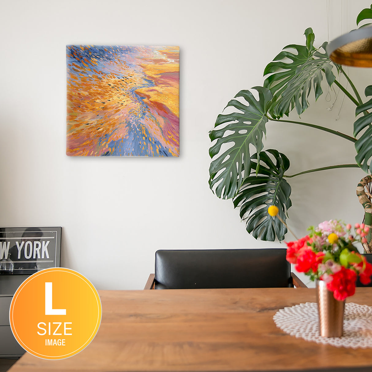 Malibu wall art interior goods art panel canvas popa-1803-021