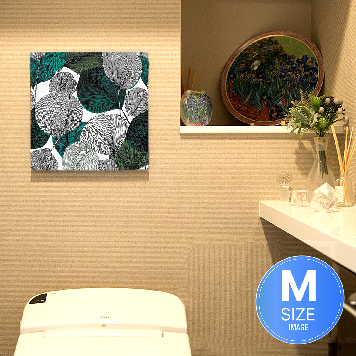 Malibu wall art interior goods art panel canvas popa-1803-021