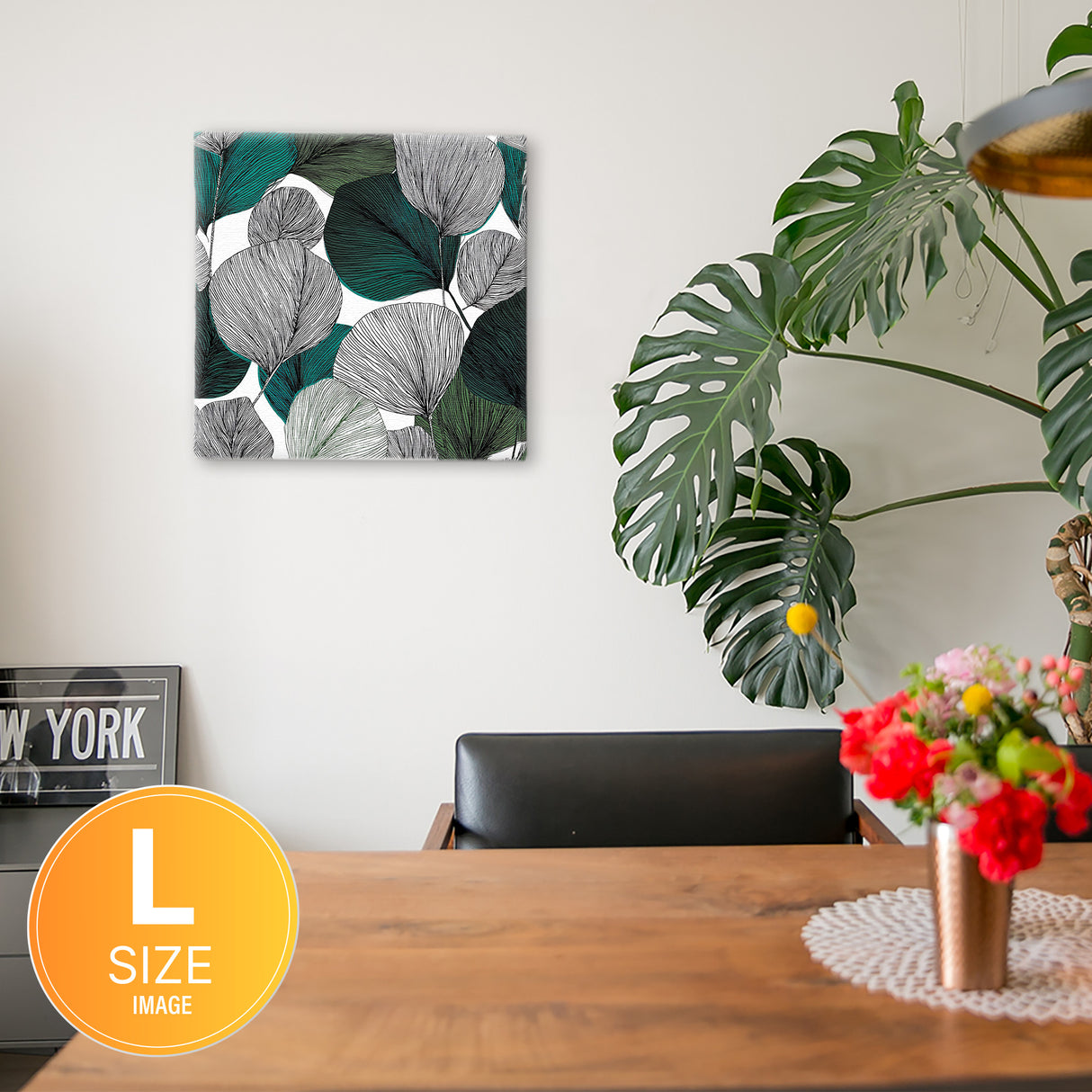 Malibu wall art interior goods art panel canvas popa-1803-021