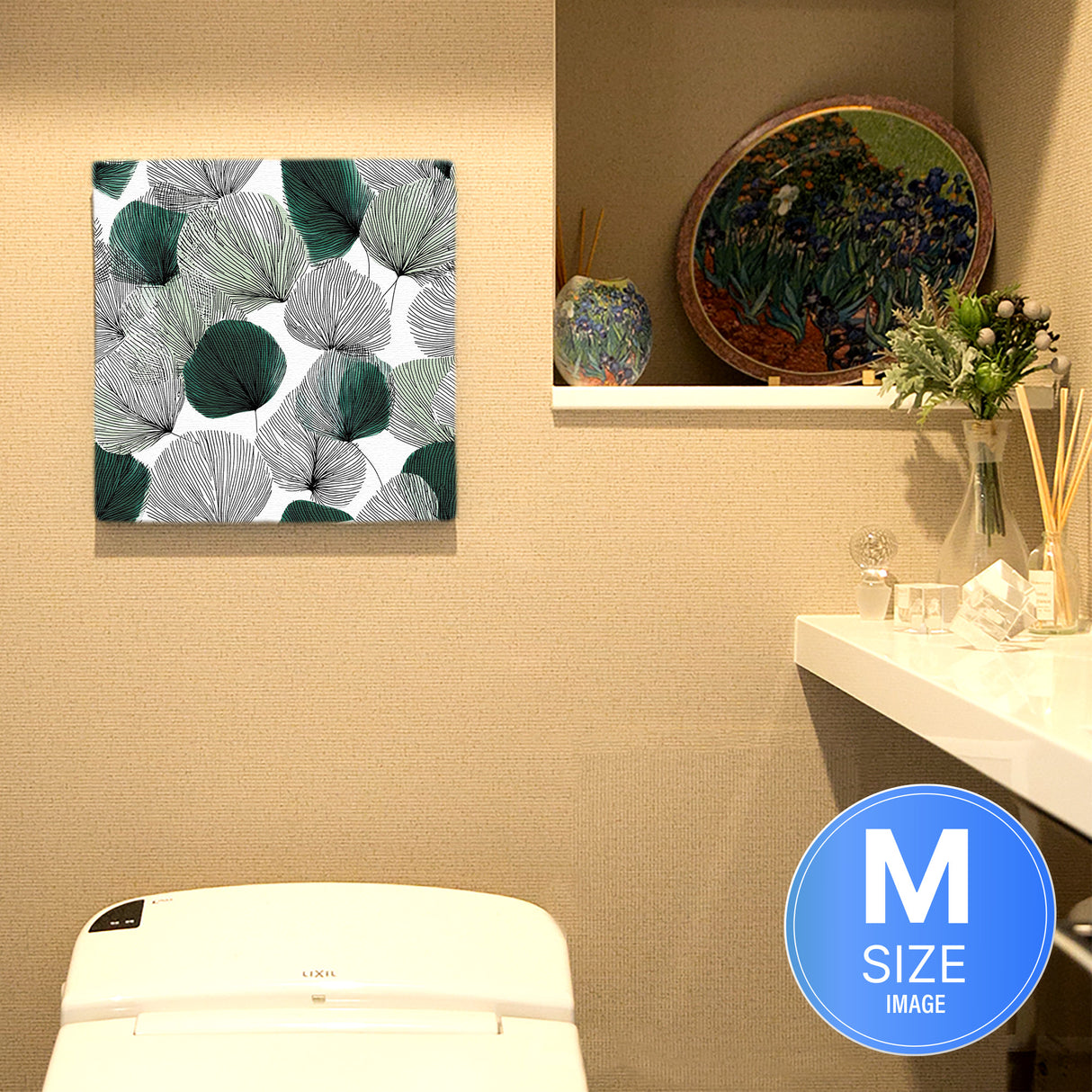 Malibu wall art interior goods art panel canvas popa-1803-021