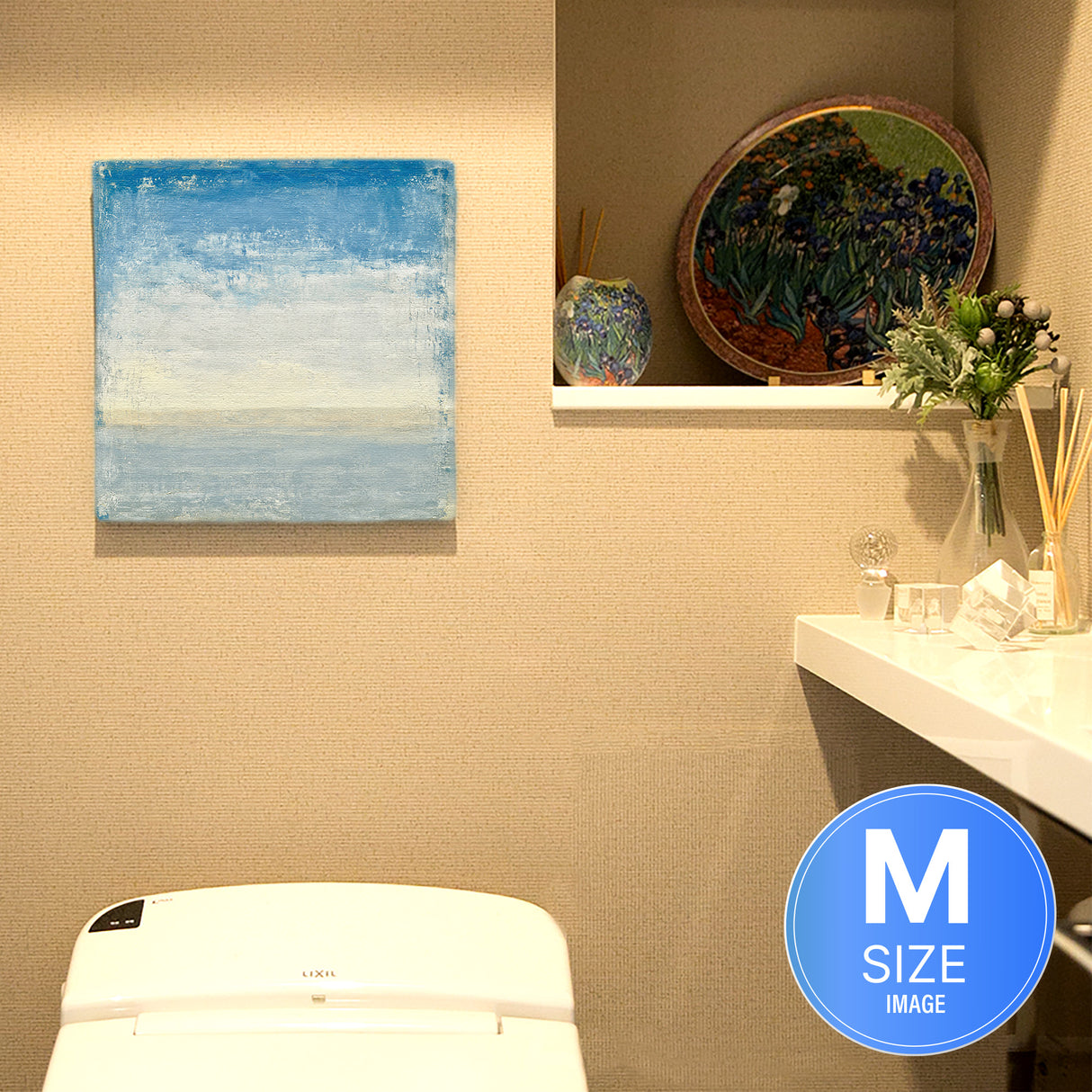 Malibu wall art interior goods art panel canvas popa-1803-021