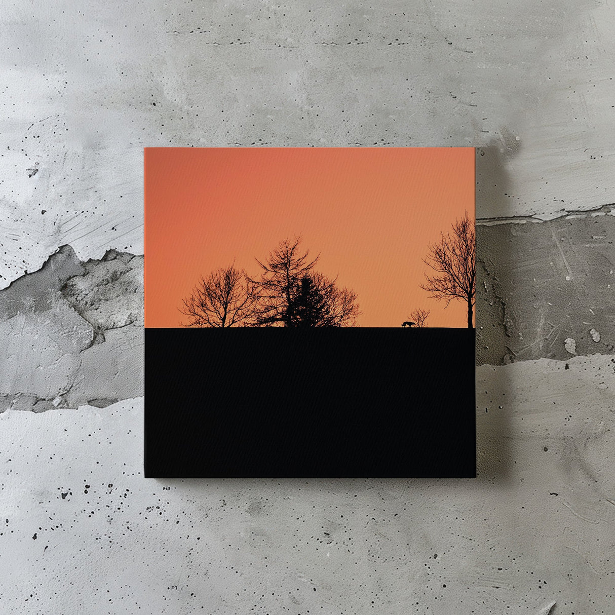 安心感とエネルギーを与える色彩 | 夕暮れの輪郭 – Silhouette at Dusk