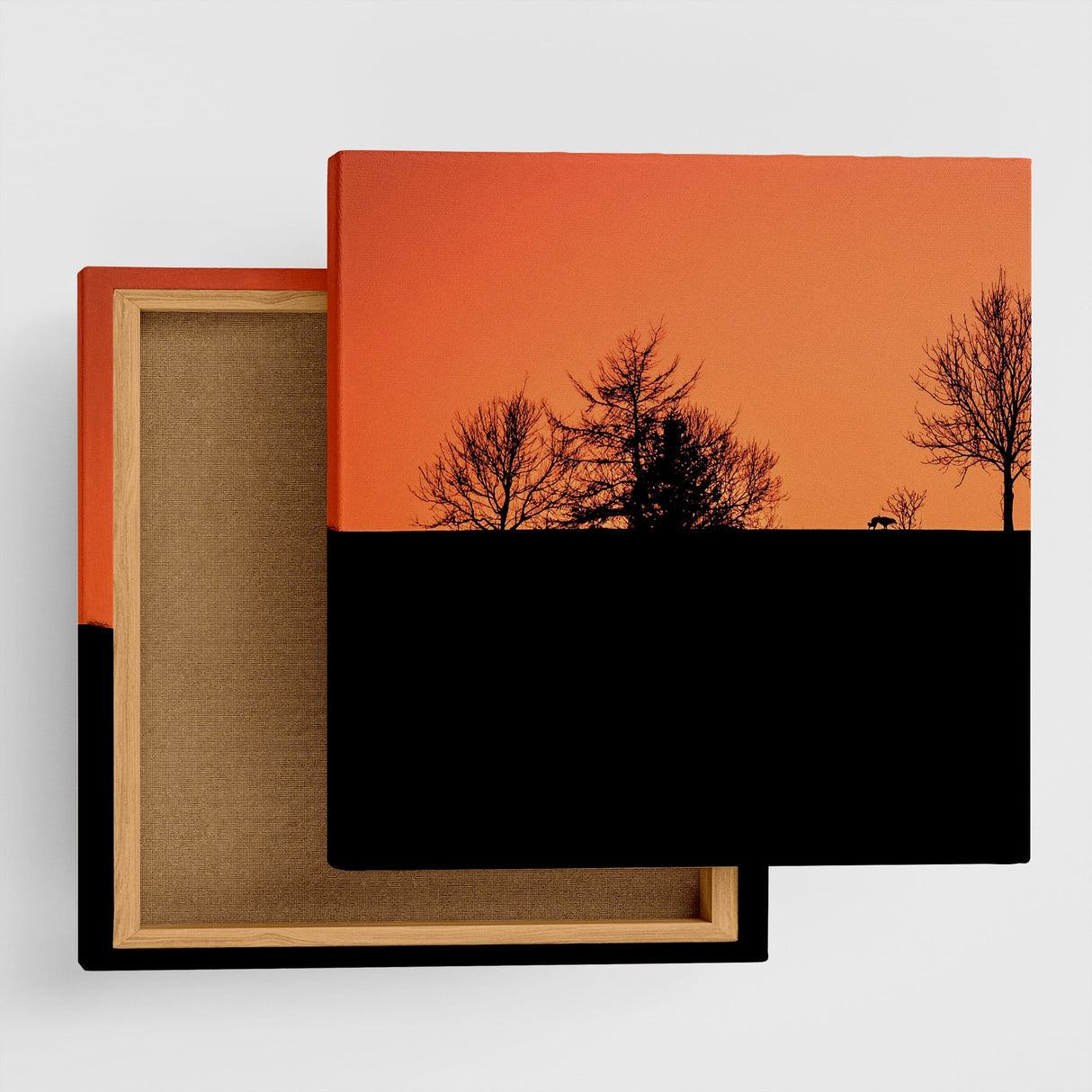 安心感とエネルギーを与える色彩 | 夕暮れの輪郭 – Silhouette at Dusk