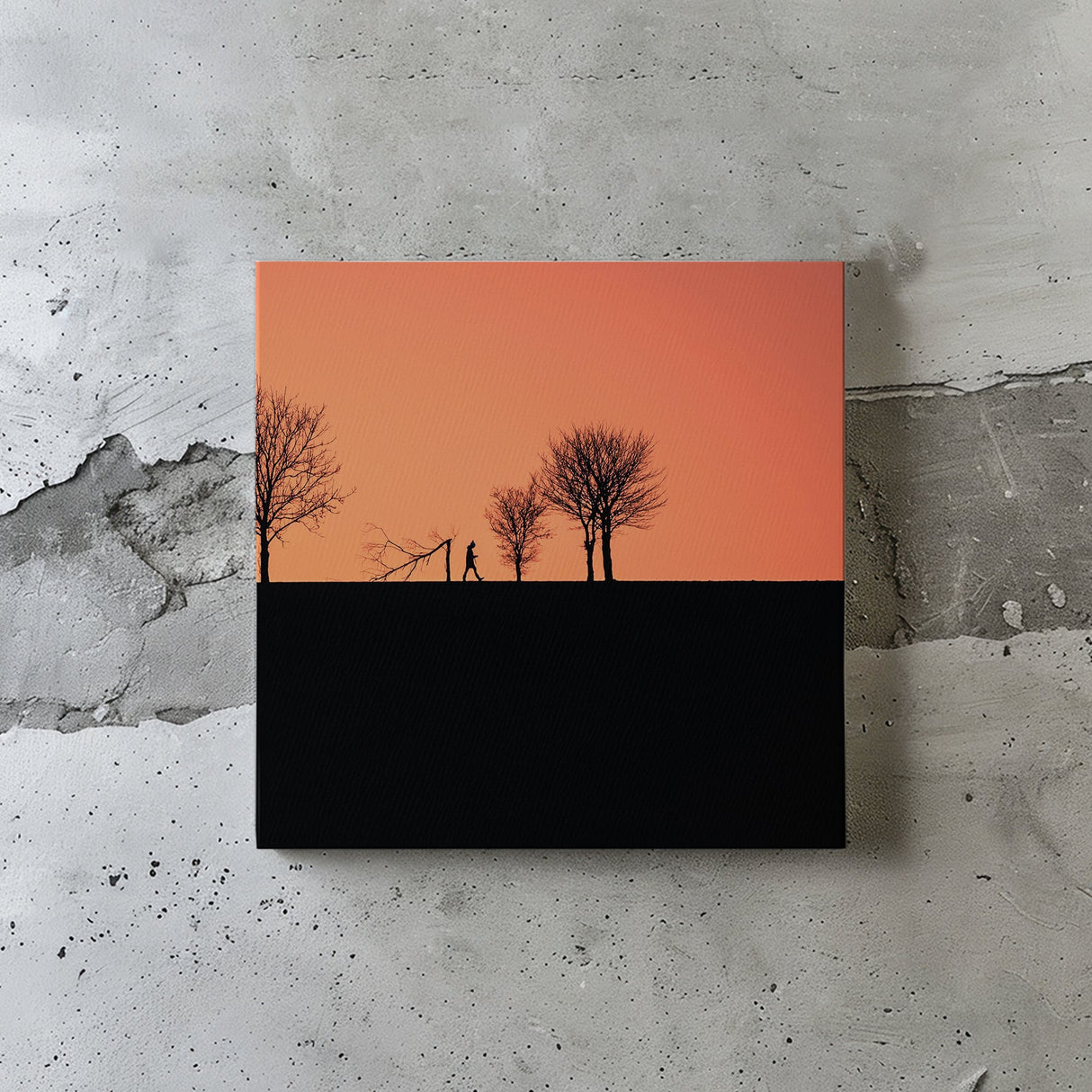 安心感とエネルギーを与える色彩 | 夕暮れの輪郭 – Silhouette at Dusk