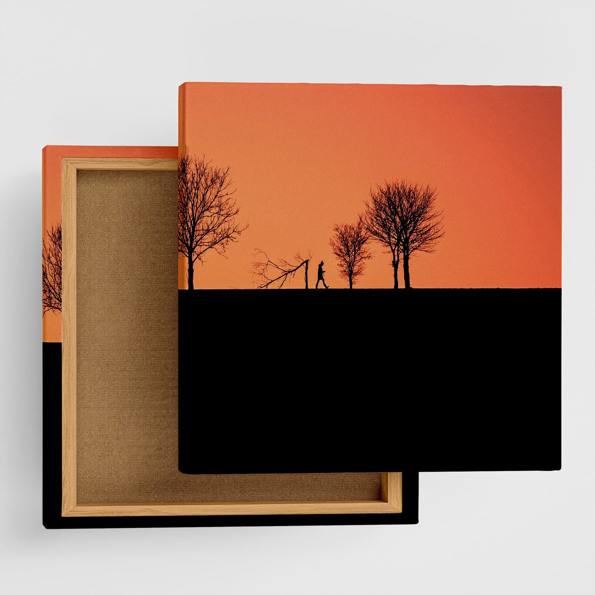 安心感とエネルギーを与える色彩 | 夕暮れの輪郭 – Silhouette at Dusk