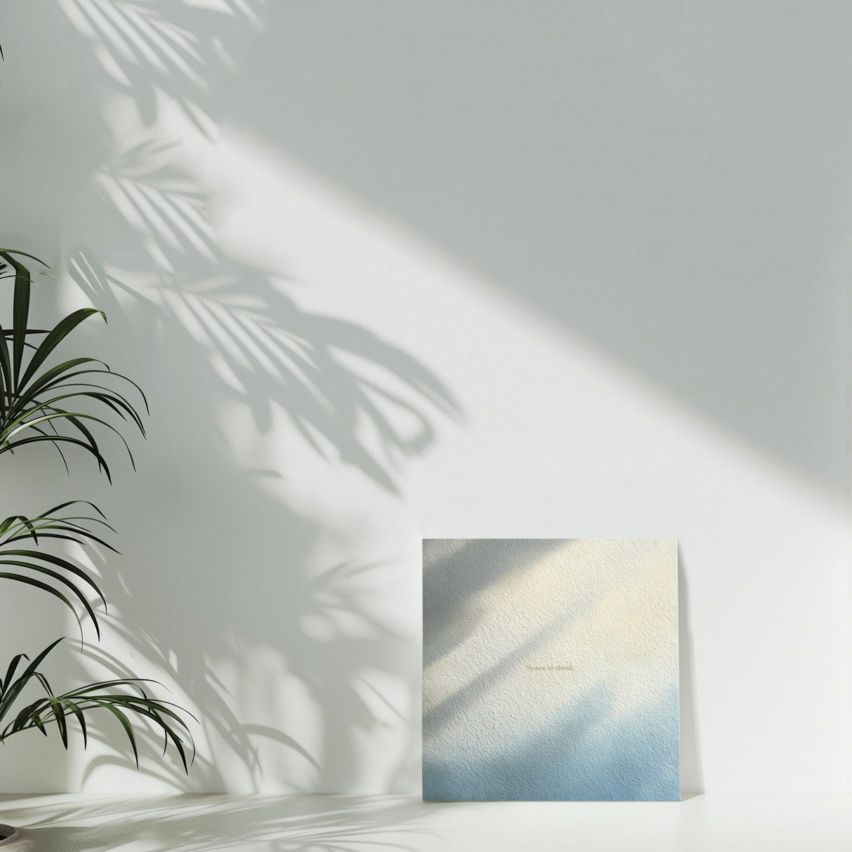 雑念を手放し、集中のスイッチを押す | 「Space to think.」