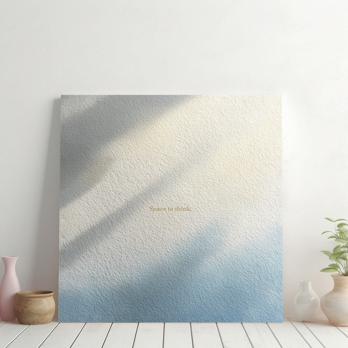 雑念を手放し、集中のスイッチを押す | 「Space to think.」