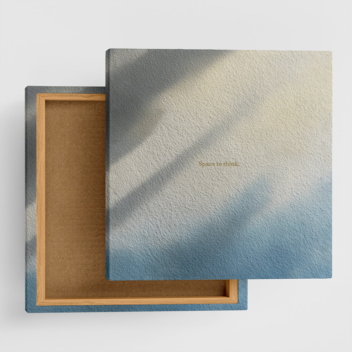 雑念を手放し、集中のスイッチを押す | 「Space to think.」