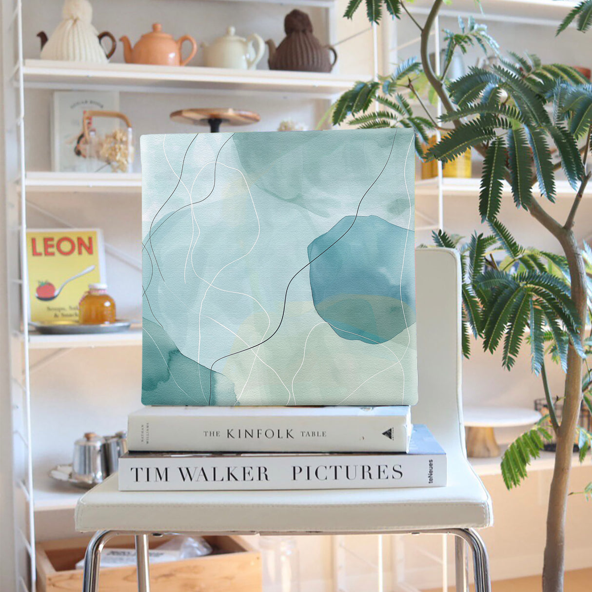 たゆたうような線が思考を自由に広げる | 音なき音楽(Visual Music)A