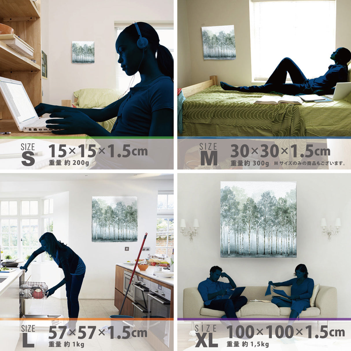 やわらかな集中の時間を | 静寂の森(Forest of Stillness)