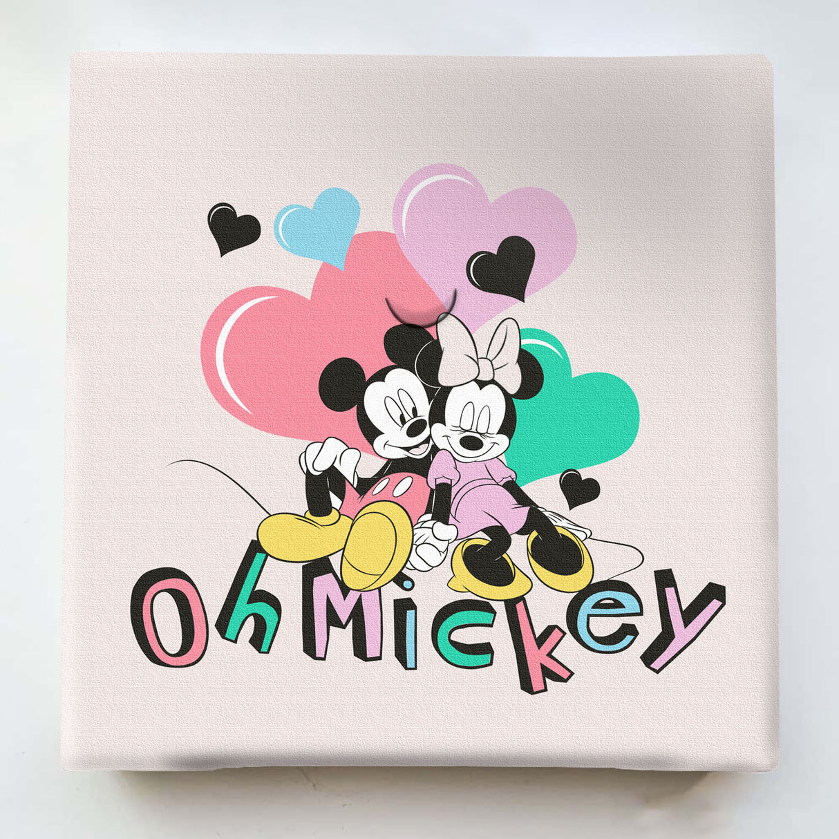 【IKEBANA|ディズニー】Oh Mickey(ミッキー&ミニー)一輪挿しアートパネル