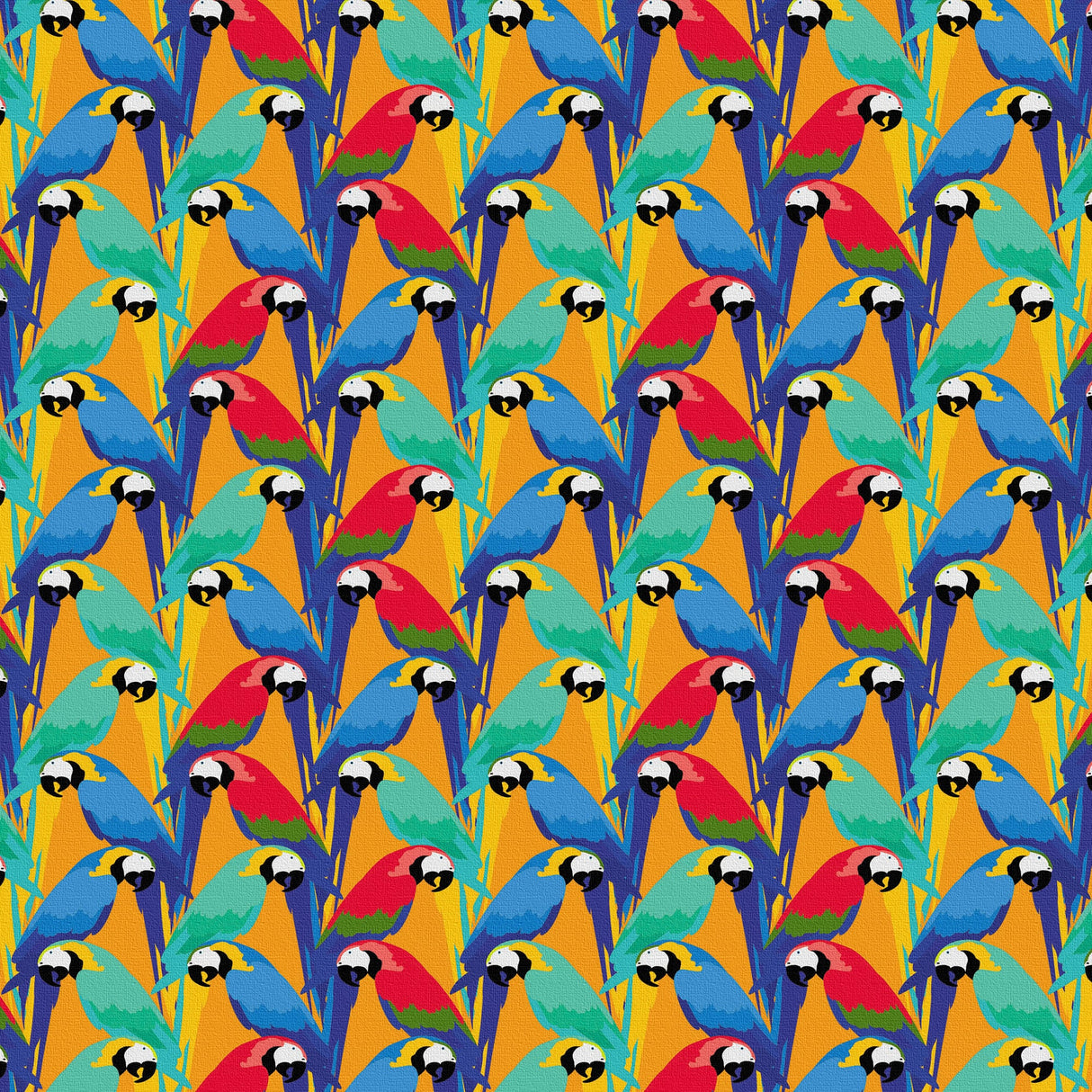 オウムトロピカル インテリア雑貨 アートパネル キャンバス  PATTT-2501-01